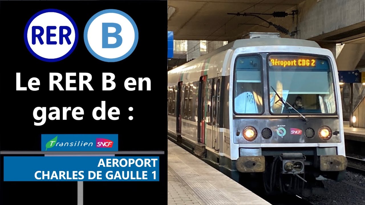 Spot à Aéroport Charles de Gaulle 1 sur le RER B (MI79 et MI84)