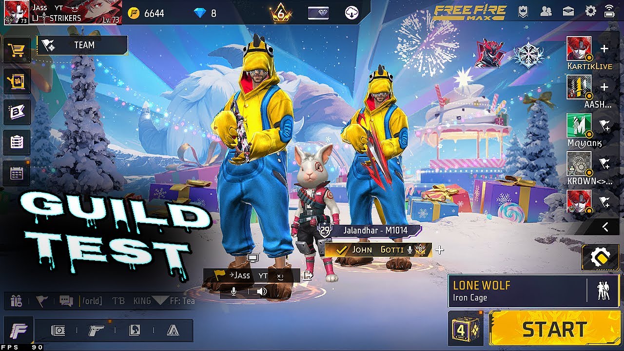 🔴[Live Free Fire New Rank Season Rank Push Live !!