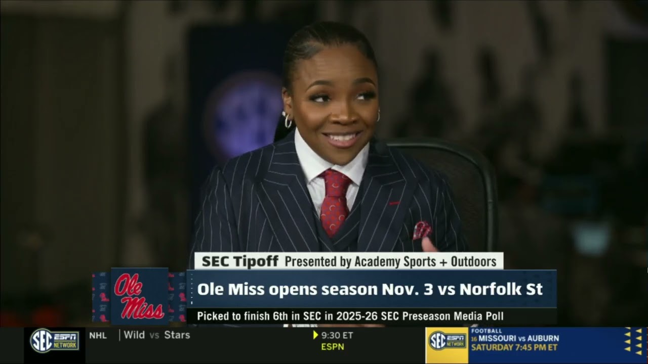 Christeen Iwuala, Cotie McMahon, Yolett McPhee-McCuin - SEC Media Day (2025)