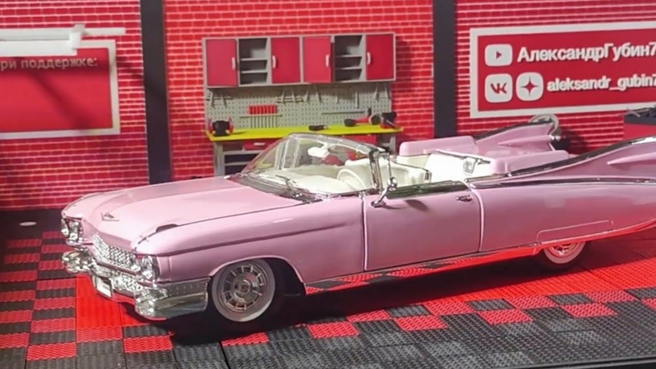 Cadillac Eldorado 1959 от Maisto в масштабе 1:18 обзор модели автомобиля
