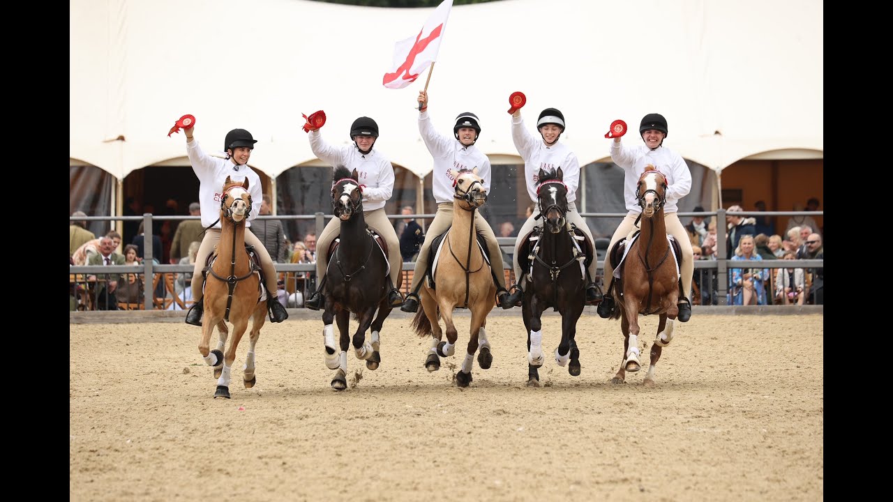 Royal Windsor Horse Show England Mounted Games Team 2023