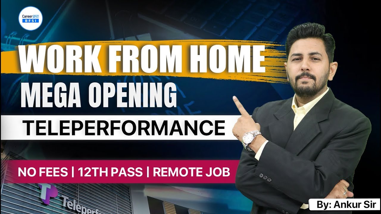Teleperformance Work From Home Job 2026 | Remote Jobs | No Exam No Fees | Freshers Apply!