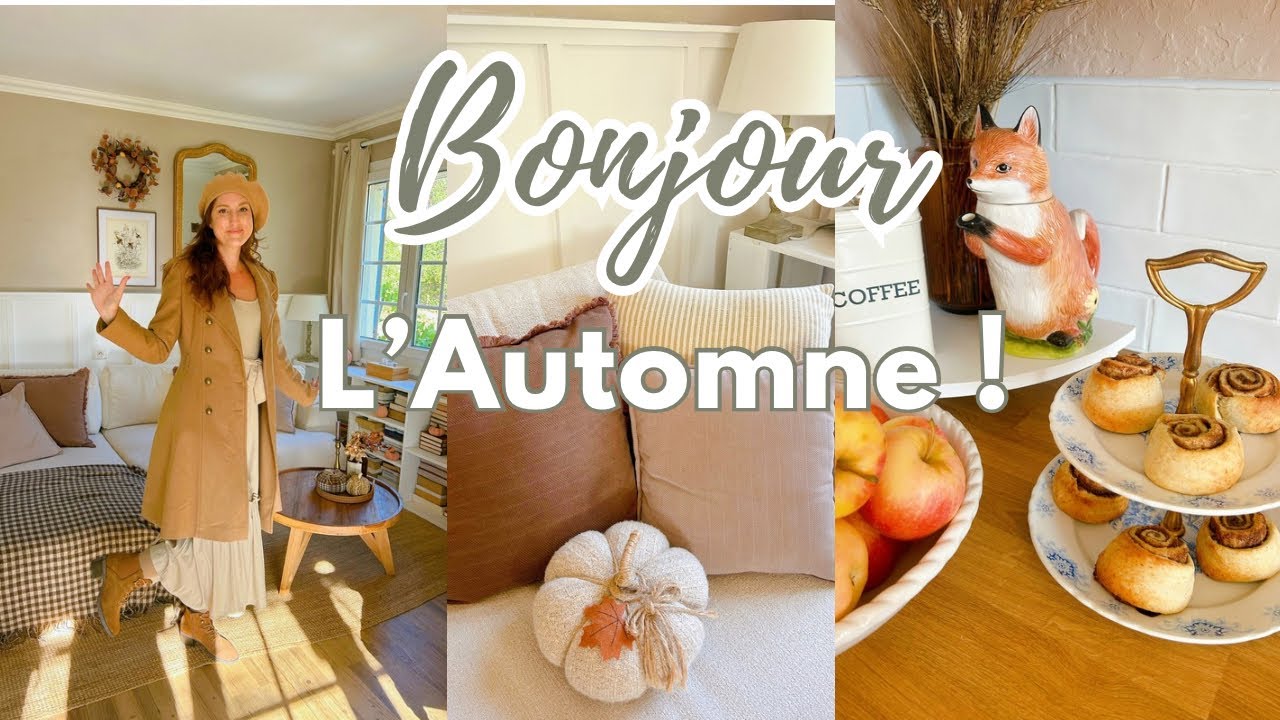 Bonjour l’Automne ! Vlog doux et cosy 