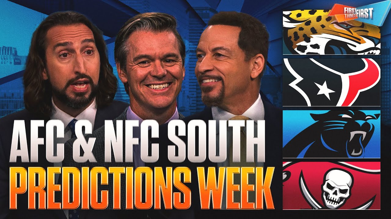 AFC & NFC South Predictions: Panthers will look for coach/QB at end, don't sleep on Falcons, Bucs