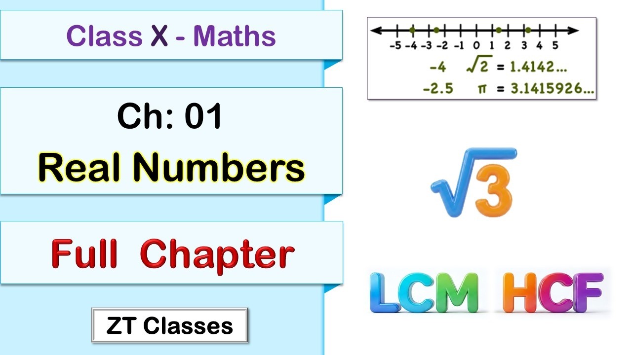 Class 10 Maths  |  Ch:1 - Real Numbers | One Shot Full Chapter 🔥 | NCERT | CBSE 2026