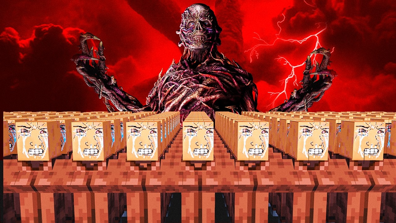 Can 1,000 Villagers Survive Vecna from Stranger Things?