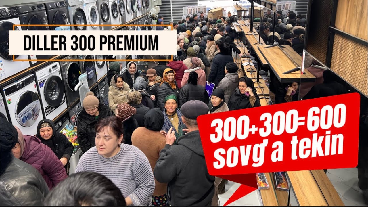 Diller 300dan 300+300=600 sovg’a tekinga ochilish munisabati bilan comment show 🤩