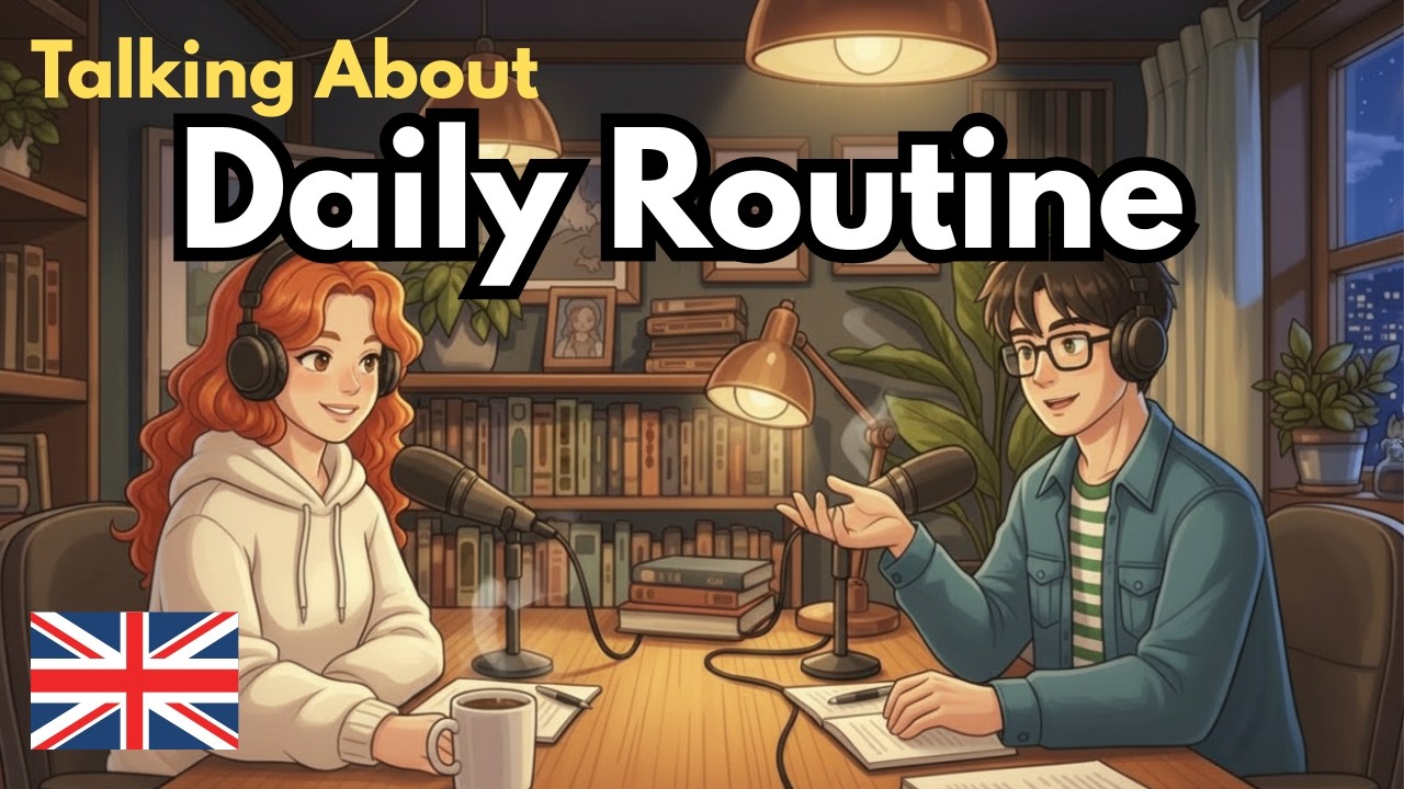 How to Talk About Daily Routine in English | English conversation Podcast 