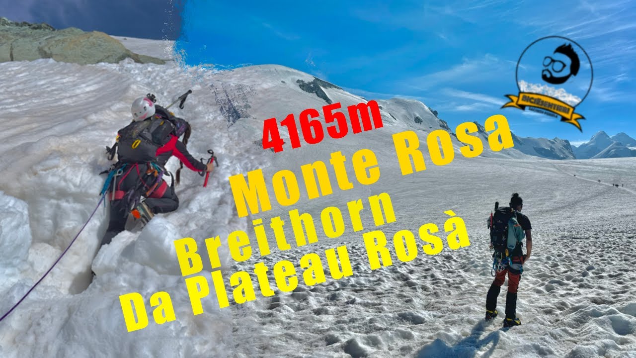 BREITHORN OCCIDENTALE 4165MT - MONTE ROSA -  UN FACILE 4000 ADATTO COME PRIMO #escursione #drone