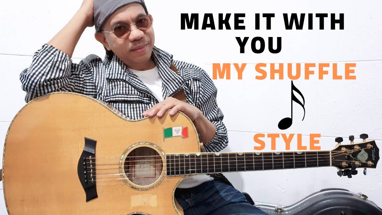 MAKE IT WITH YOU - Bread (My fingerstyle guitar shuffle rendition) Ric Mercado
