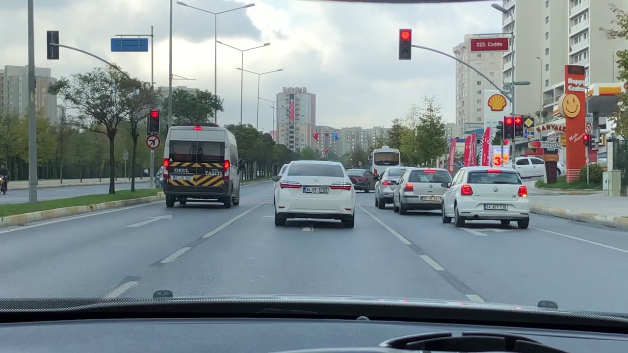 Küçükçekmece Halkalı Atakent Direksiyon Sınav Alanı Güzergah ve Park çalışması 1.Bölüm