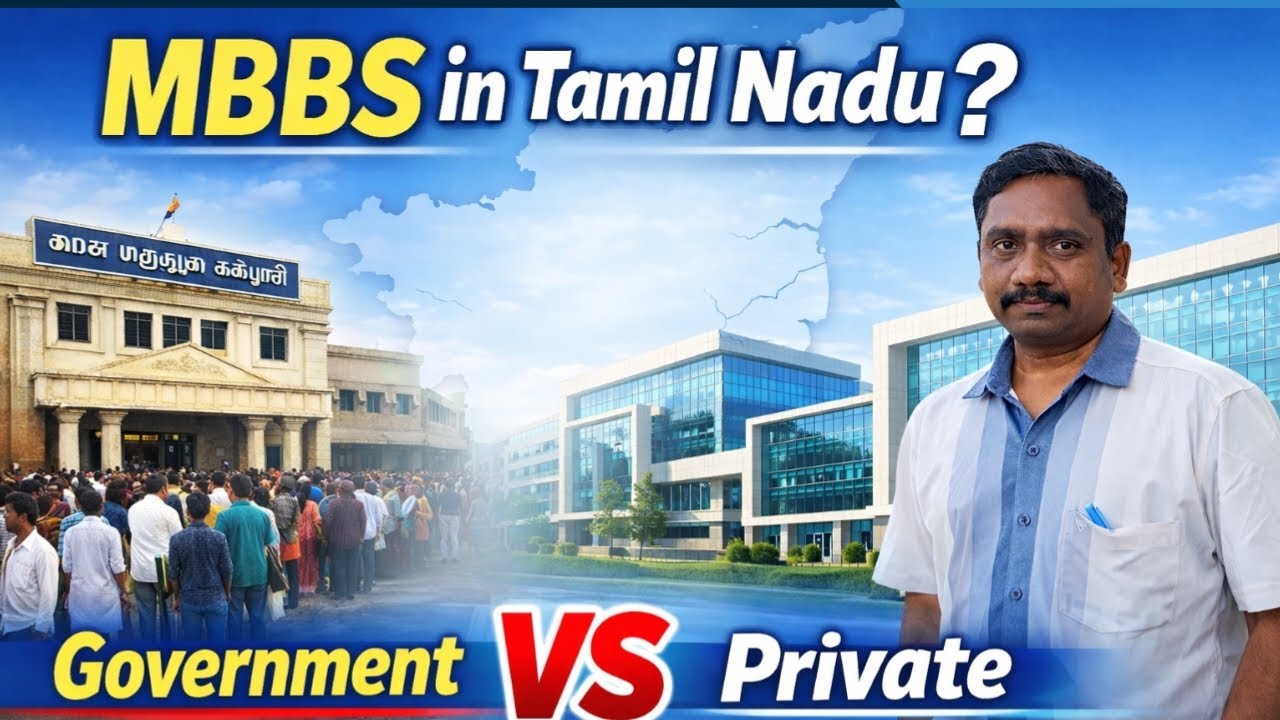 தமிழ்நாட்டில் MBBS படிக்க வேண்டுமா? அரசு மற்றும் தனியார் கல்லூரிகள் ஒப்பீடு