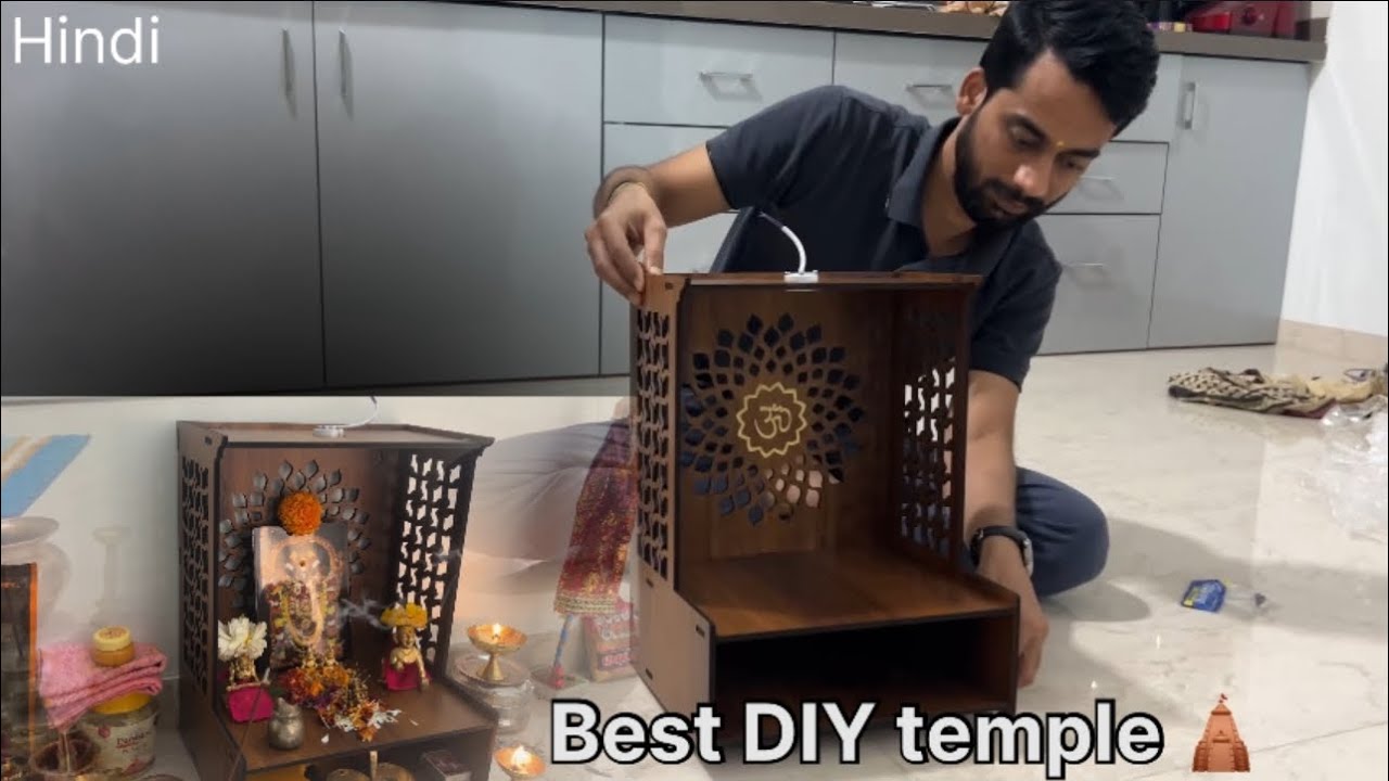 You Won’t Believe This DIY Home Temple 😍 | Under ₹650