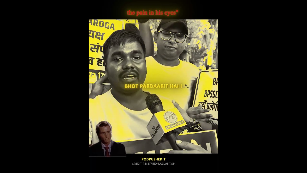 Bihar youth pain, sad reality of India 🇮🇳 ~ Bihar paper leak | #viral #shorts #genz