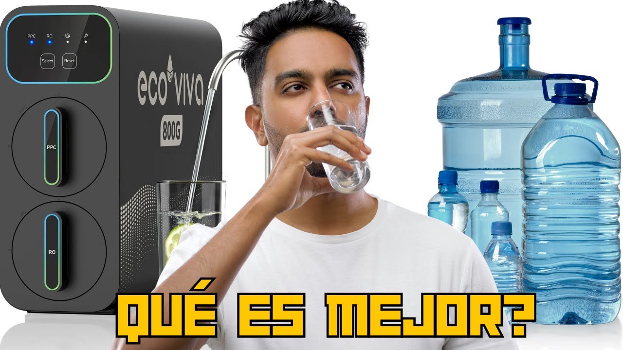 &Oacute;smosis Inversa vs Agua Embotellada: &iquest;Cu&aacute;l es mejor y m&aacute;s barata en 2026? 💧💸