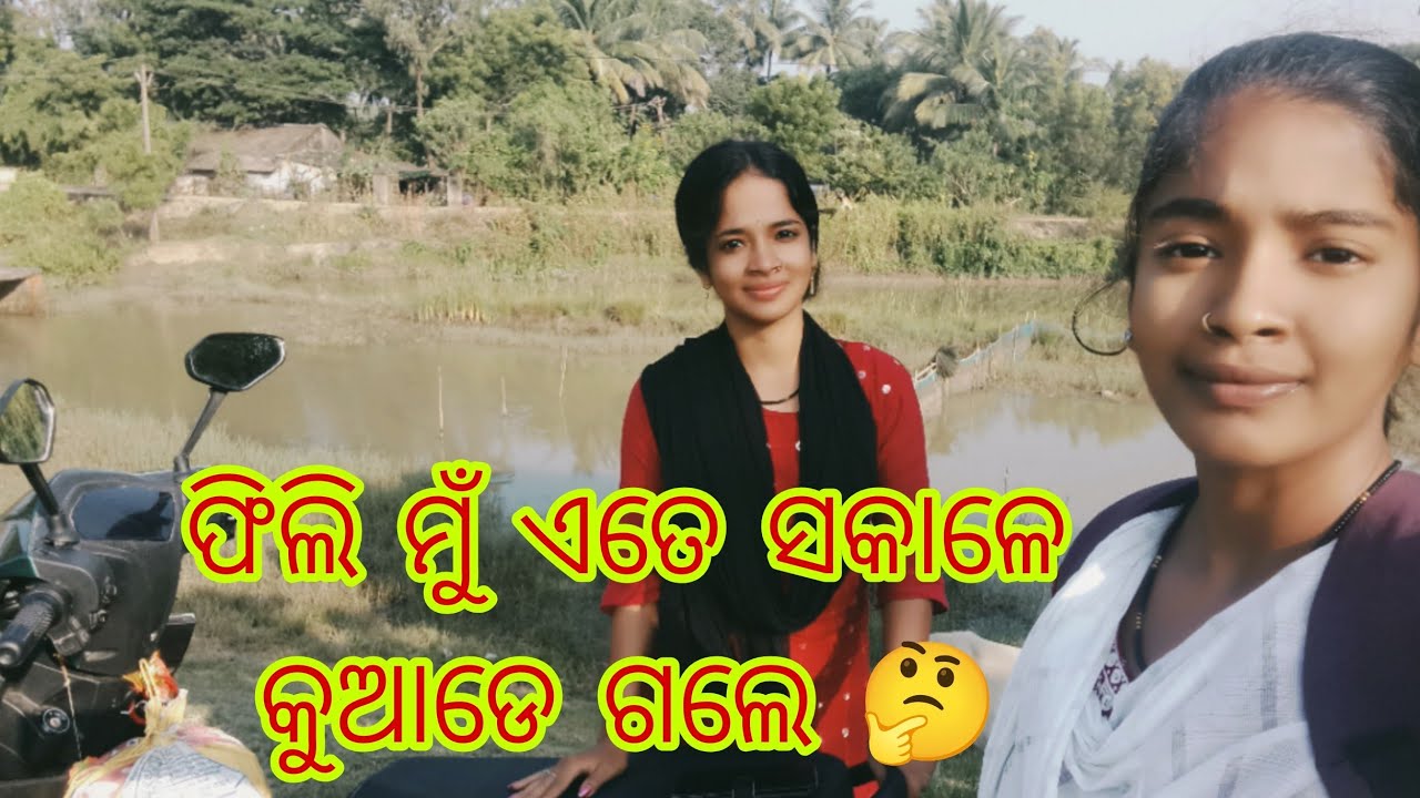 ଫିଲି ମୁଁ ଏତେ ସକାଳେ କୁଆଡେ ଗଲେ 🤔sasmita official vlogs 👍