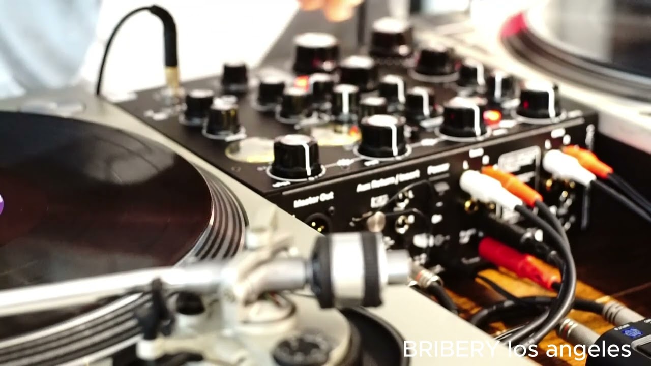UNION AUDIO Orbit.2 LE FX AND TECHNICS 1200s FREESTYLE SESSION | JD77 | BRIBERY los angeles