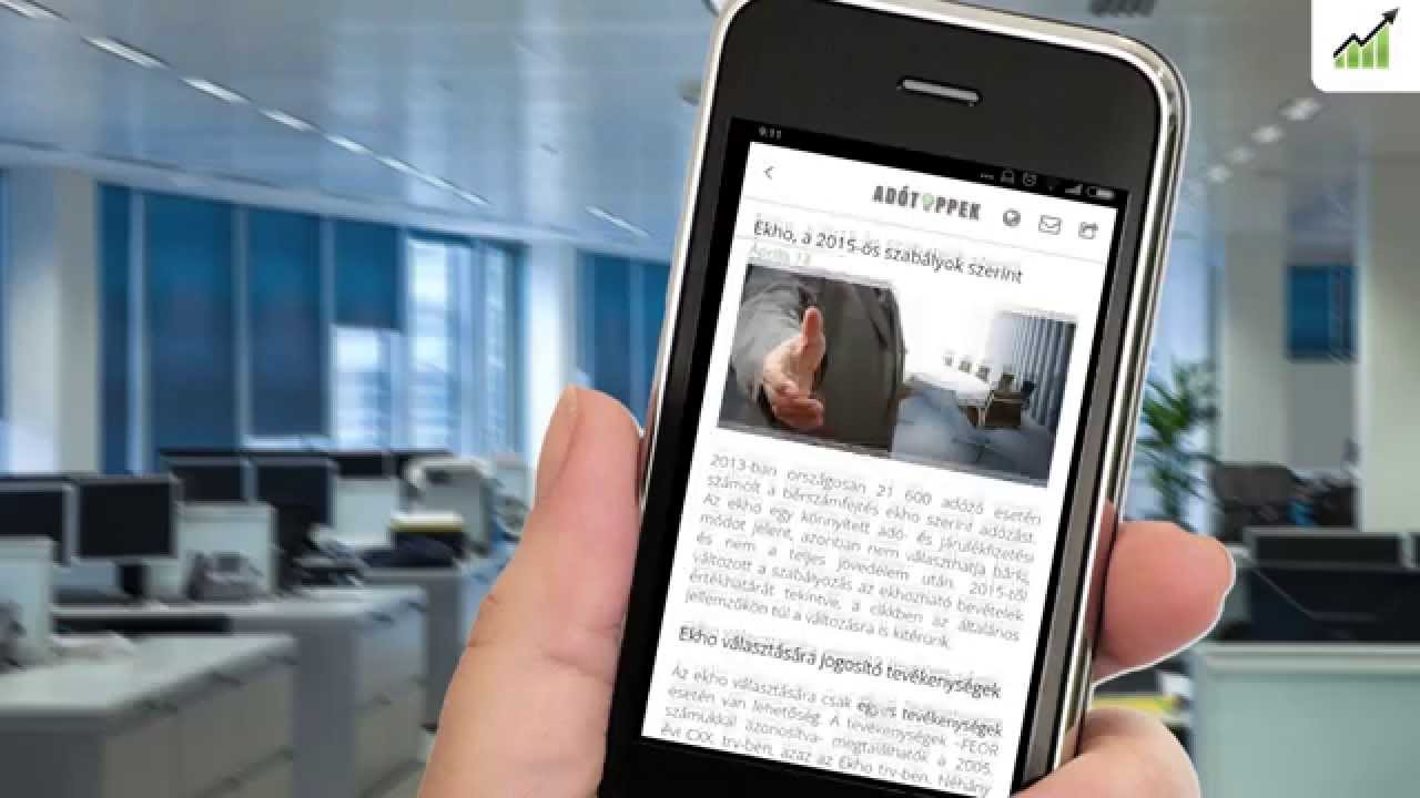 Ingyenes EU-TAX Ad&oacute;tippek mobil alkalmaz&aacute;s