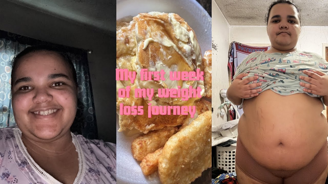 My first week of my weight loss journey 