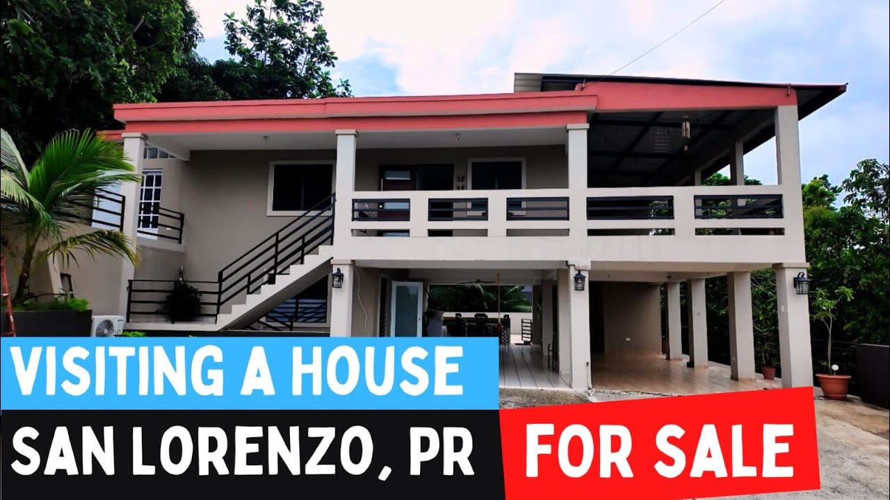 Visité casa de campo a la venta en San Lorenzo PR cerca expreso Chayanne
