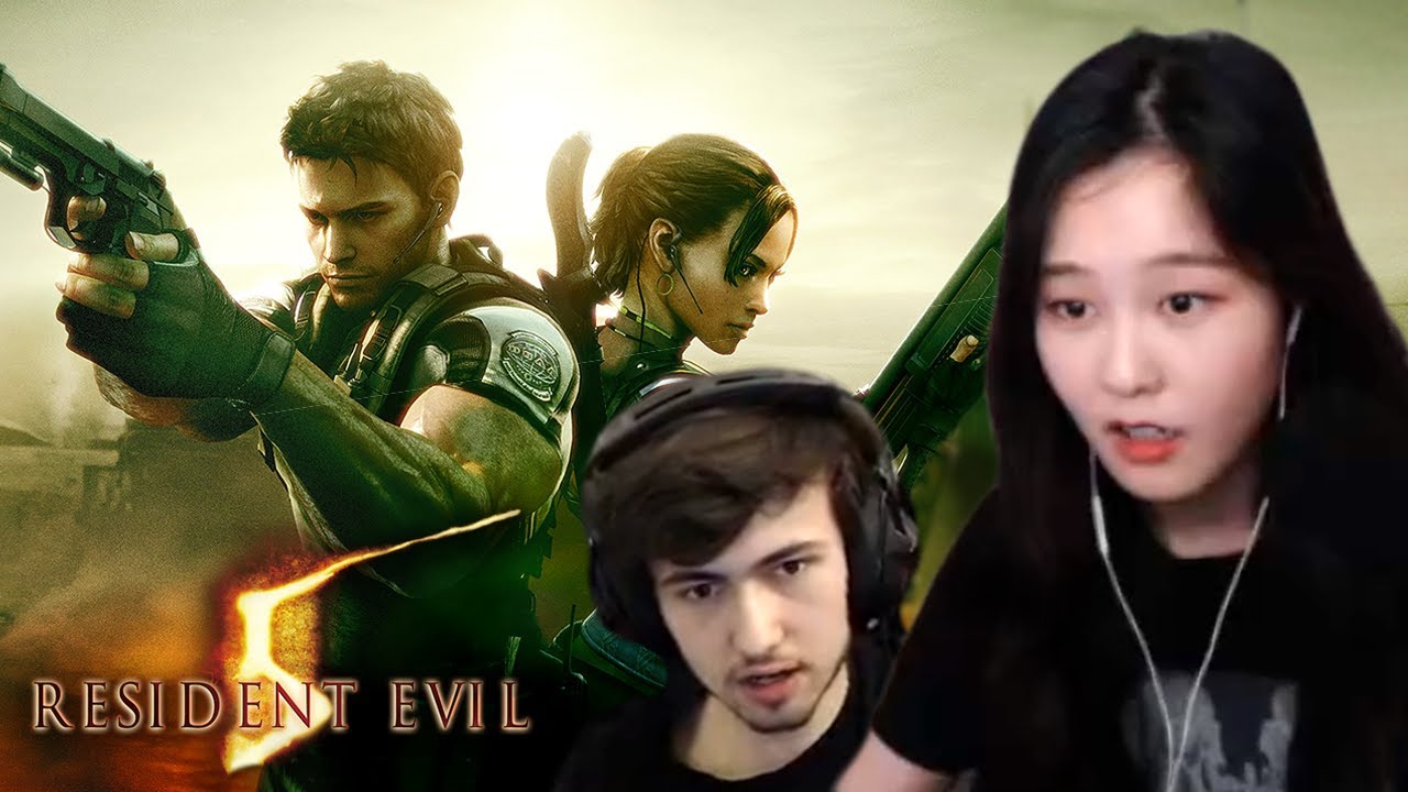 39daph Plays Resident Evil 5 - Part 2 w/ Supertf