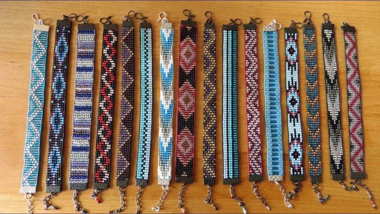 Jak vyrobit stav na korálkové náramky - DIY - How to make a bead loom