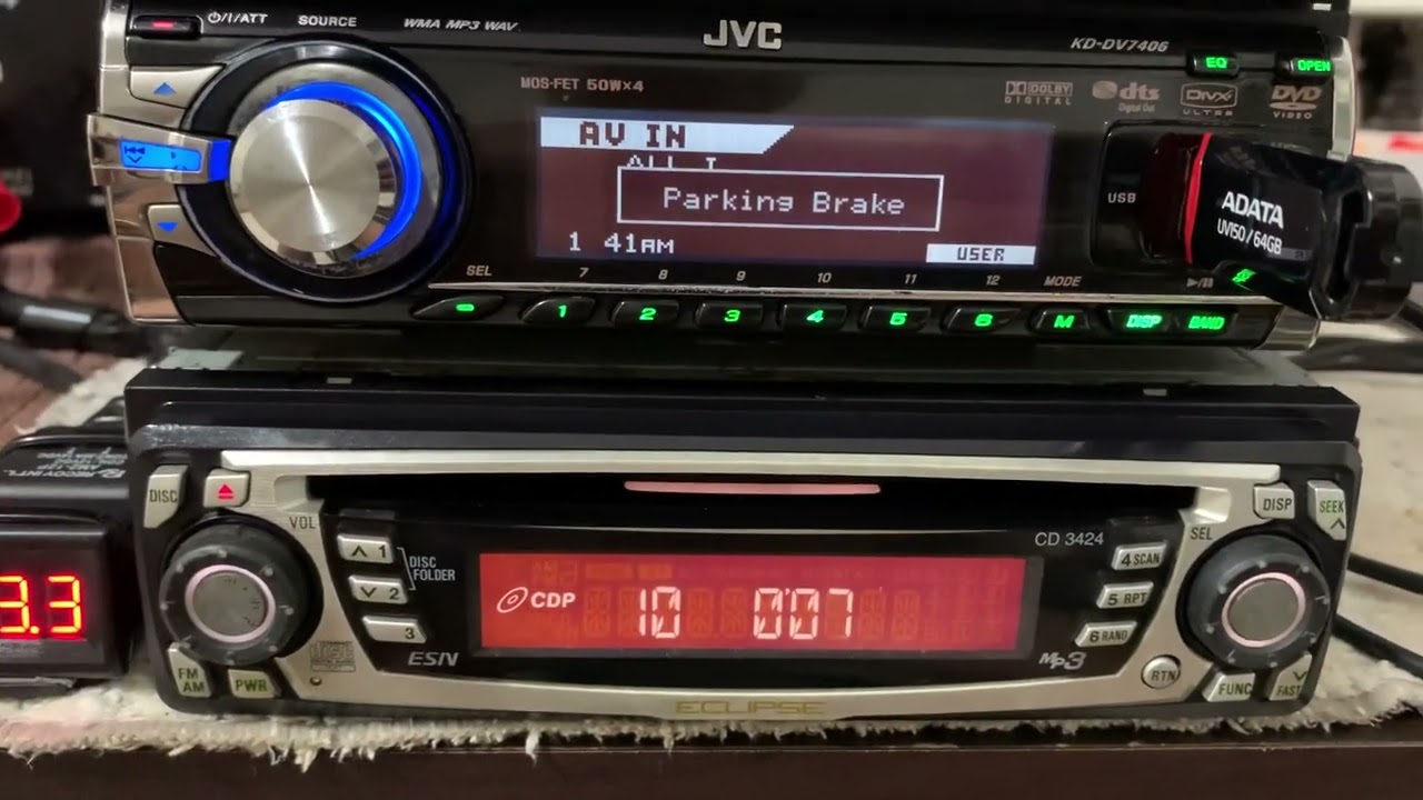 JVC KD-DV7406 & necvox da7919