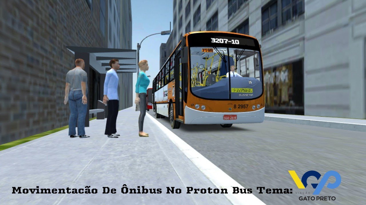 Movimentação De Ônibus No Proton Bus Tema: Viação Gato Preto