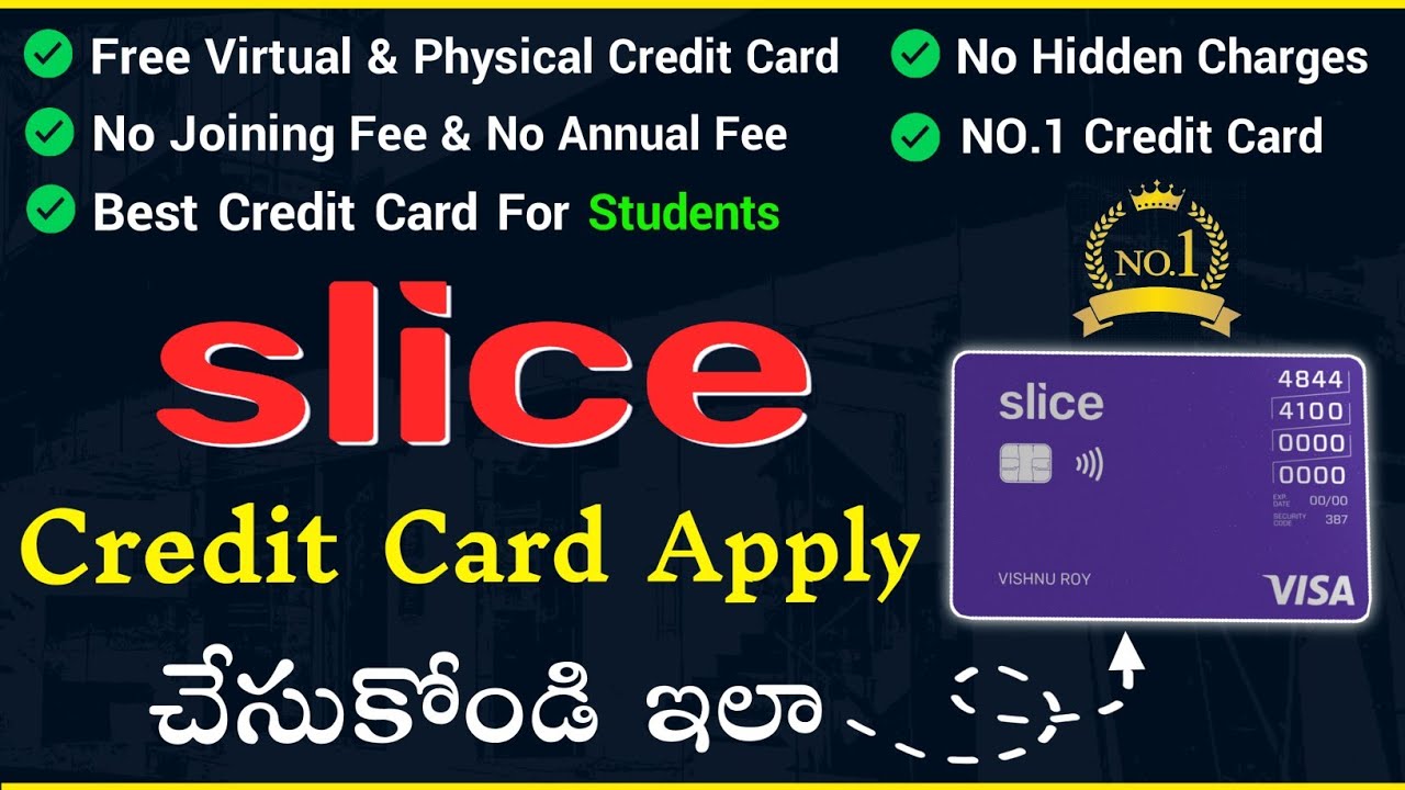 Slice Credit Card Telugu | Slice Credit Card Apply Online | Instant Free Credit Card For Students