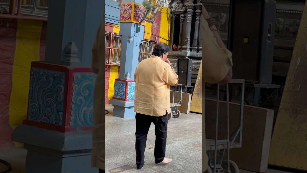 சகல ஐஸ்வரியங்களையும் வழங்கும் சென்னை காளிகாம்பாள் ஆலயம் | Actor Abishek Spiritual Visit