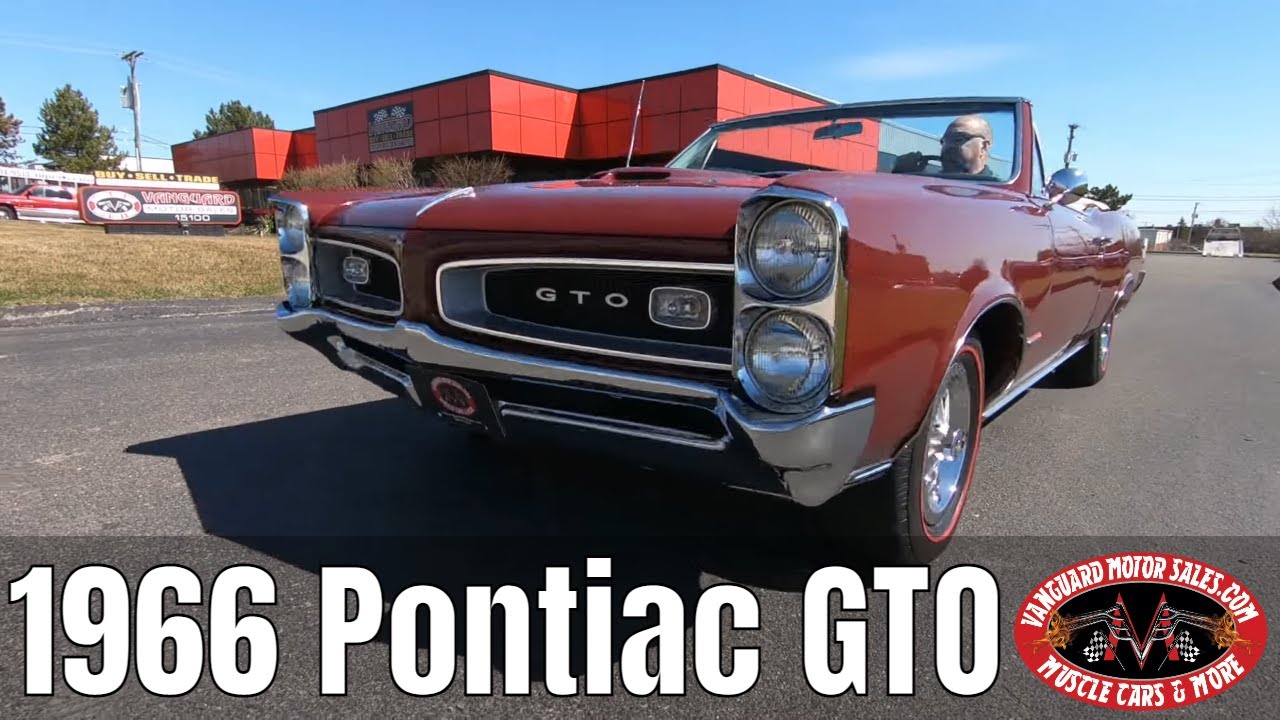 1966 Pontiac GTO Convertible For Sale