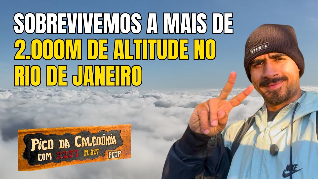 SOBREVIVEMOS A 2.000M DE ALTITUDE E 5º GRAUS NO RIO DE JANEIRO! LAUDO DE CRIA