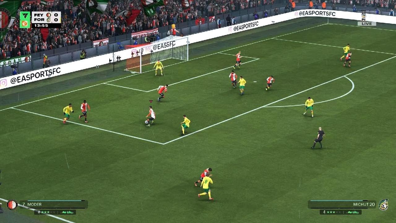 Feyenoord - Fortuna Sittard #fc26 #fullmanual #authentic #sliders #careermode