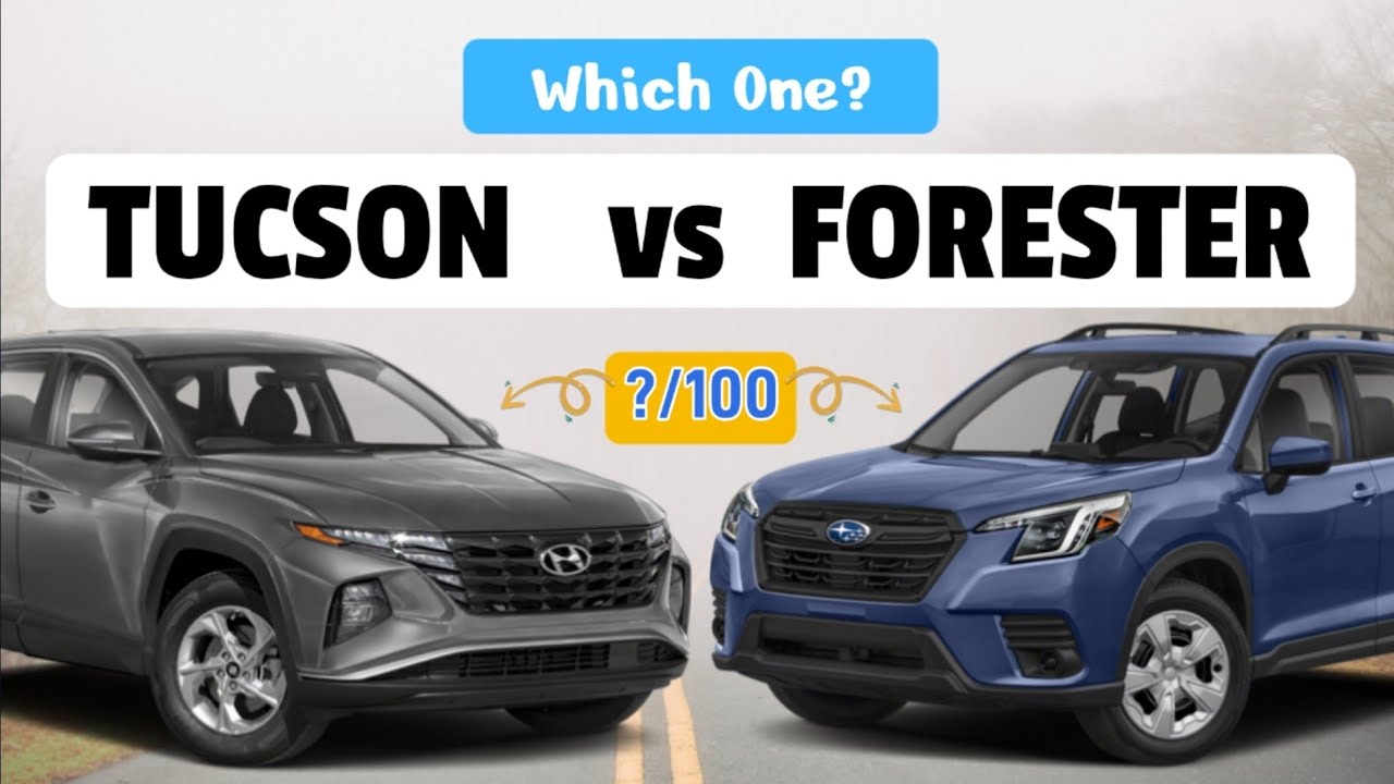Hyundai Tucson 2023 vs Subaru Forester 2023 | Which one?