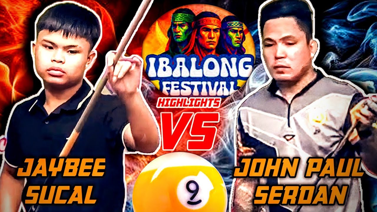 Jaybee SUCAL vs John SERDAN | Highlights | IBALONG International 9-Ball Tournament 2025