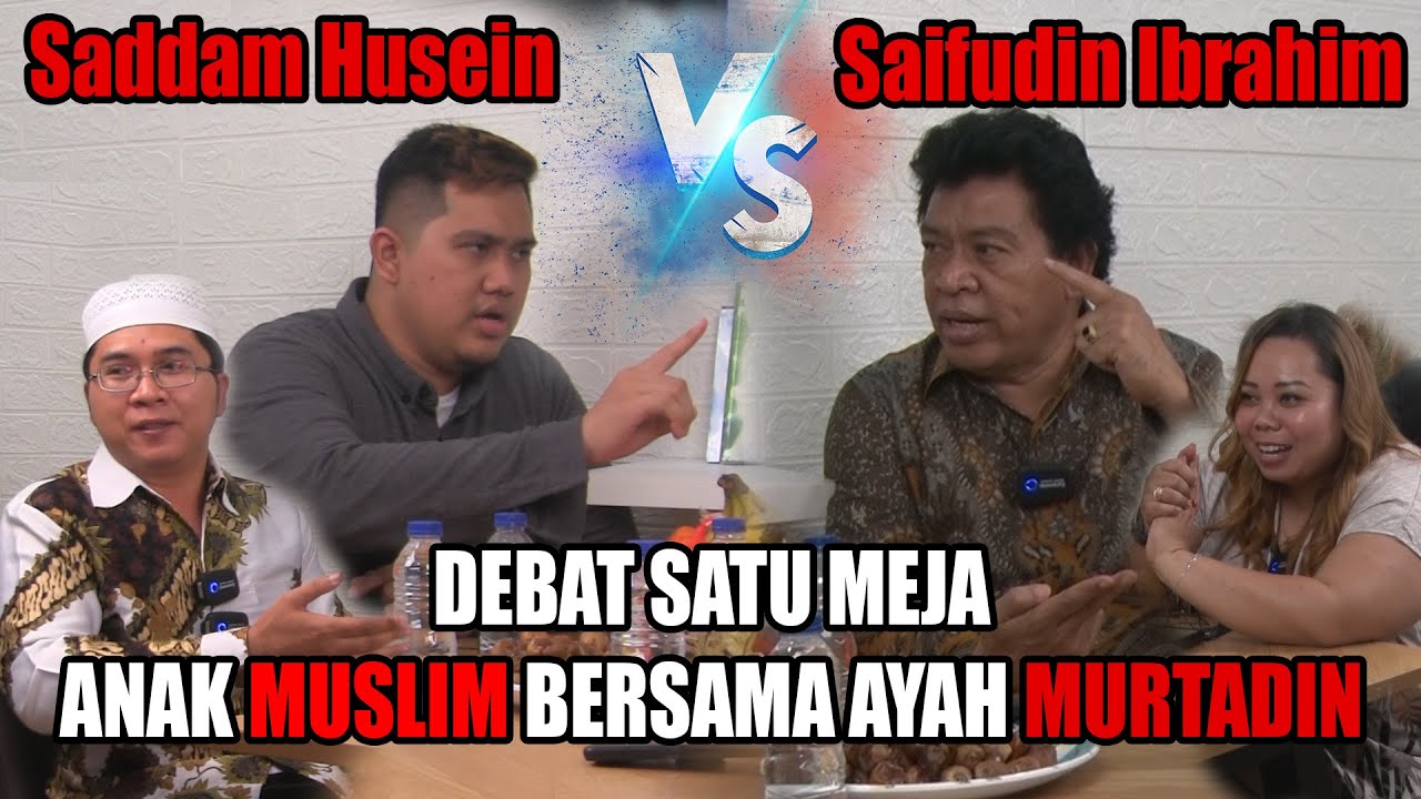 Pertama Kali Dalam Sejarah Pak Saifuddin Ibrahim: Menerima Tamu Da'i Muslim Di Rumah Pribadi