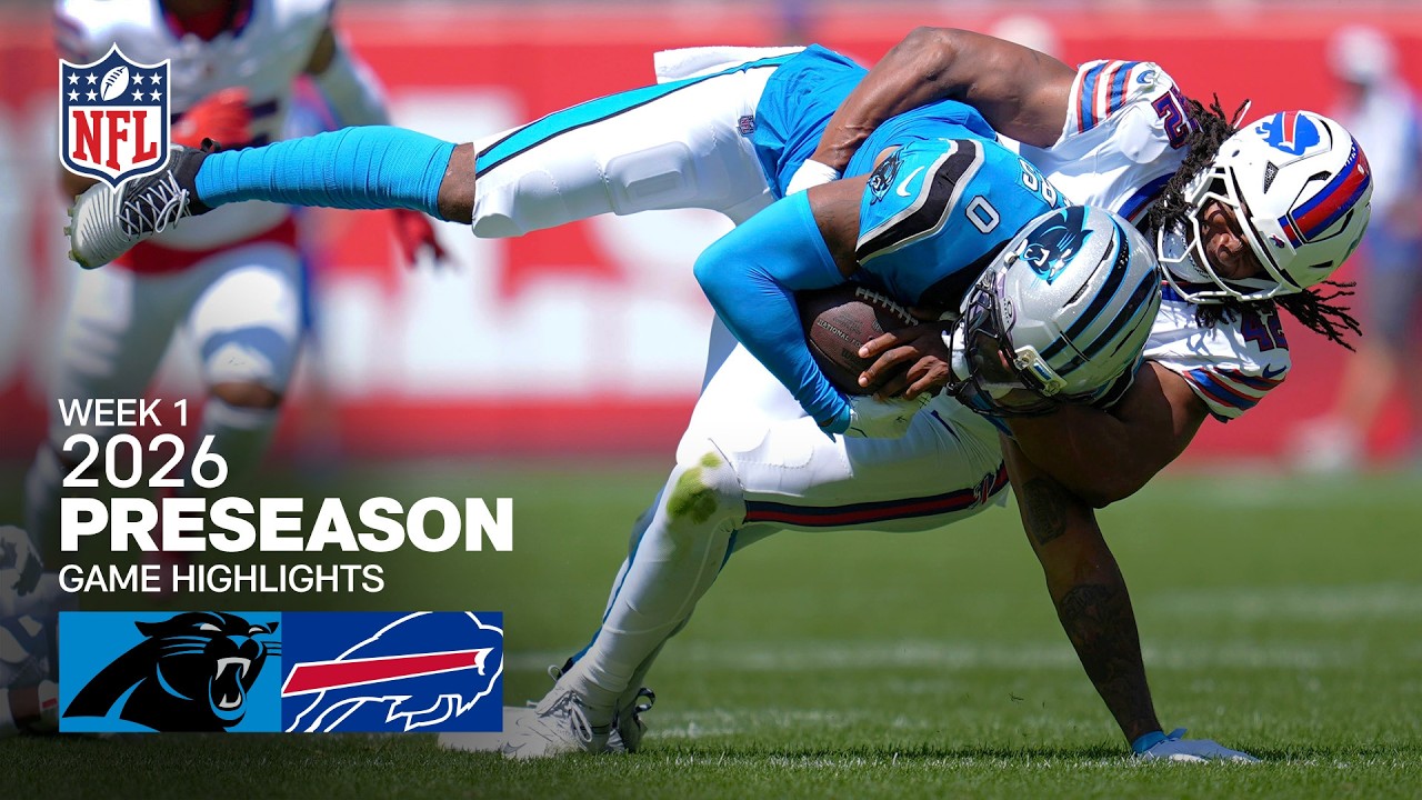 Carolina Panthers vs. Buffalo Bills | 2026 Preseason Week 1
