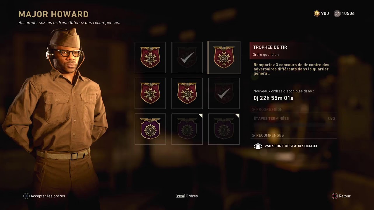 Call of Duty WWII Sniper gameplay !