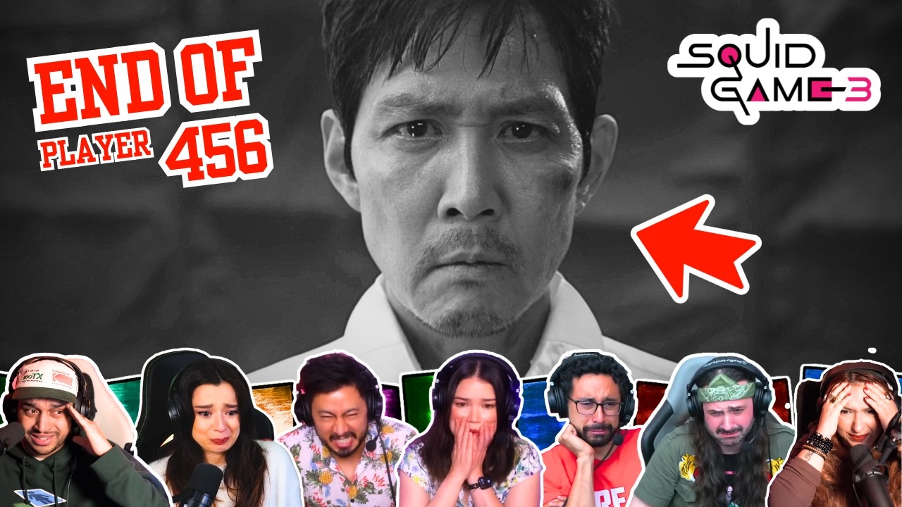 Player 456’s Final Goodbye! (Gi-Hun's Death REACTIONS) | Squid Game 3X6