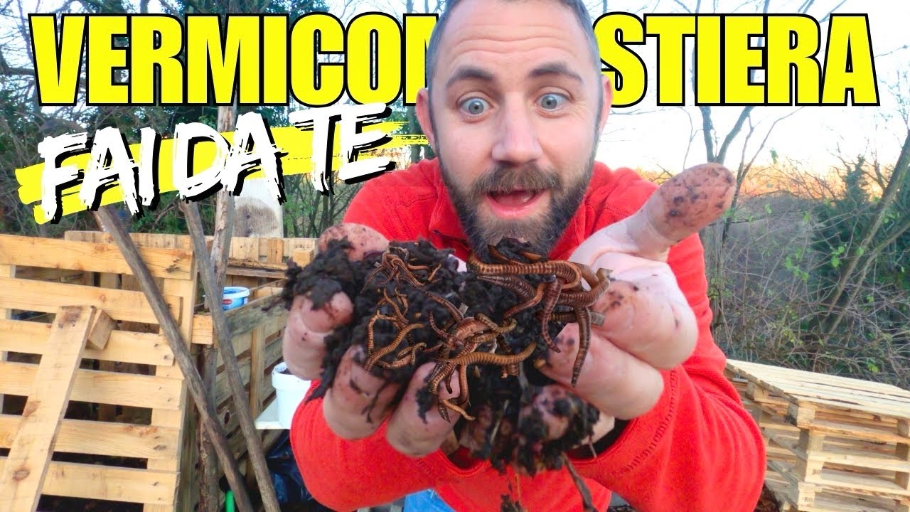 VERMICOMPOSTIERA PER L'ORTO | COME HO INIZIATO #nodig #compost #wormcomposting