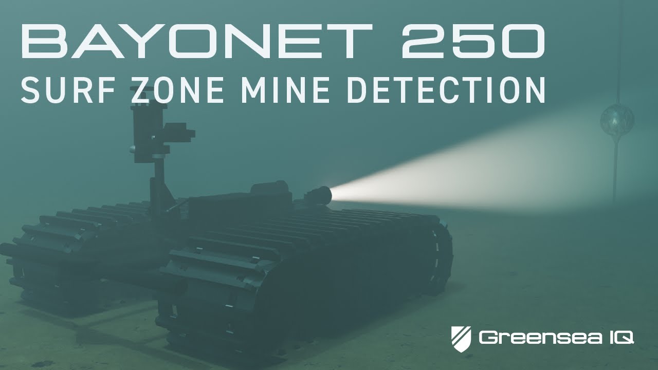Bayonet 250 Surf Zone Mine Detection