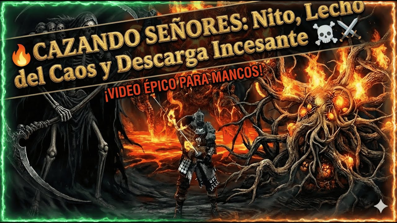 🔥 CAZANDO SEÑORES: Nito, Lecho del Caos y Descarga Incesante 💀⚔️