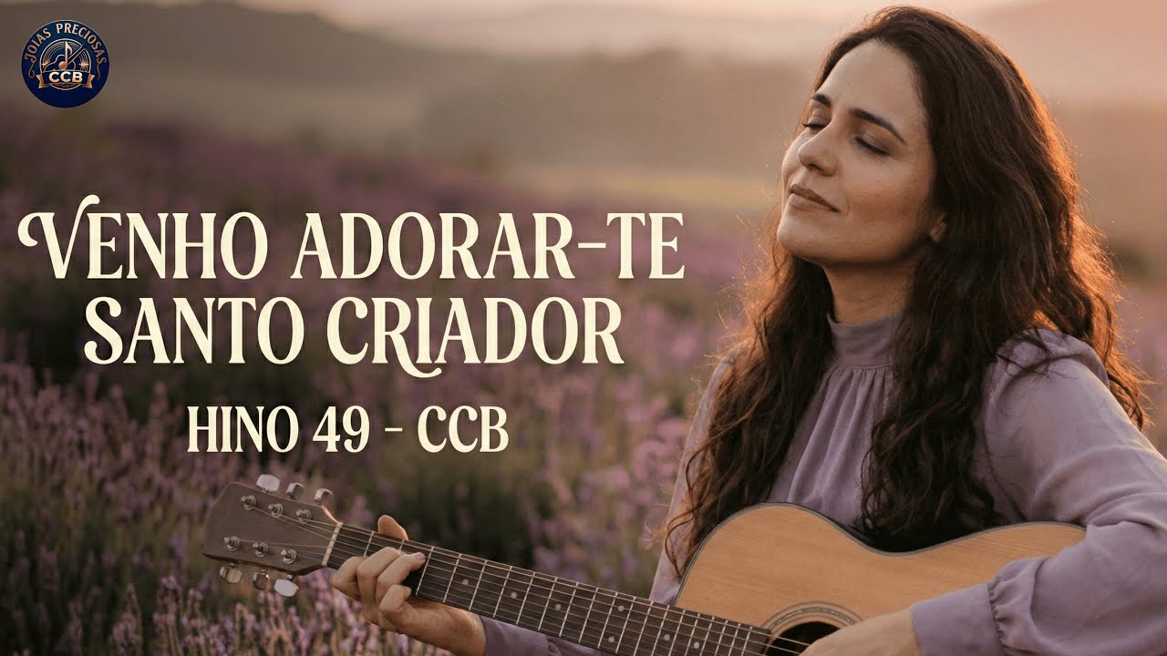 Venho Adorar-te Santo Criador - Hino 49 - Adorando a Deus na Congregação Cristã no Brasil