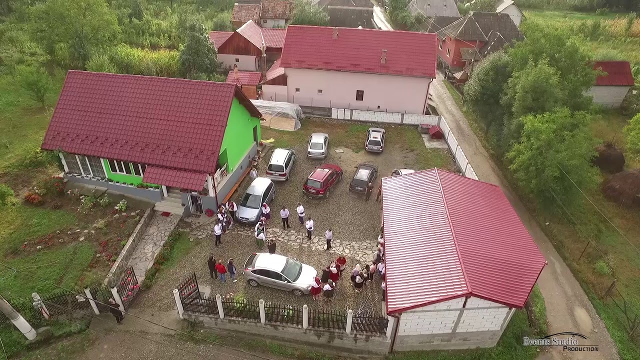 Jucatul Steagului nunta Maramures Bebe si Rodica