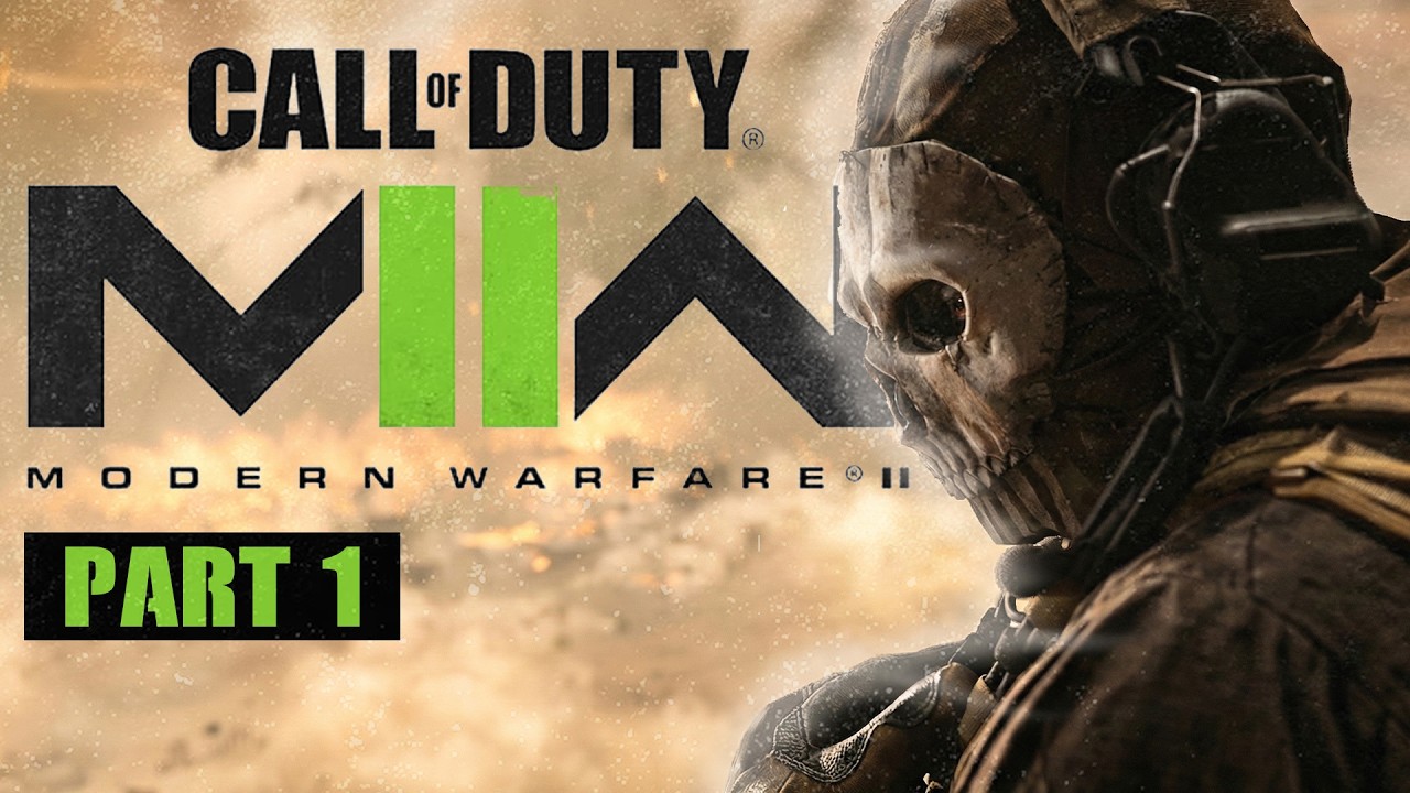 Call Of Duty Modern Warfare 2 Campaign Part 1