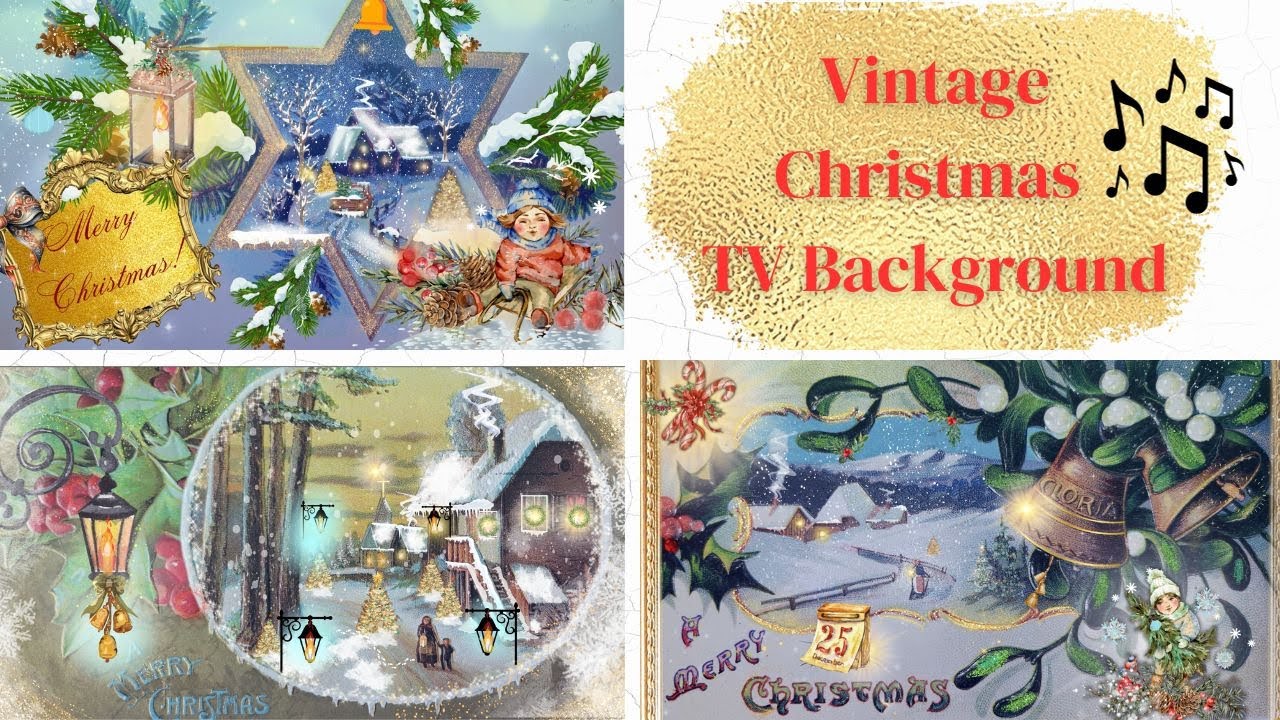 Christmas Background With Music | Cozy Christmas Ambience