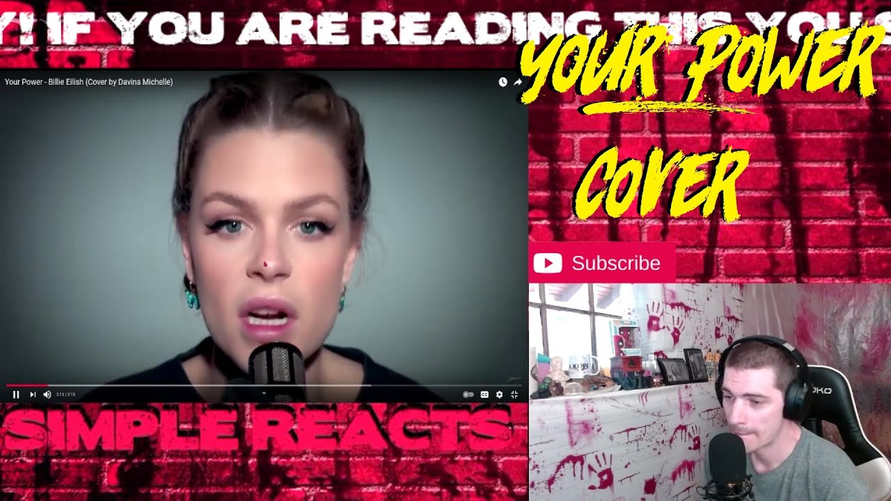 Your Power - Billie Eilish (Cover by Davina Michelle) Reaction