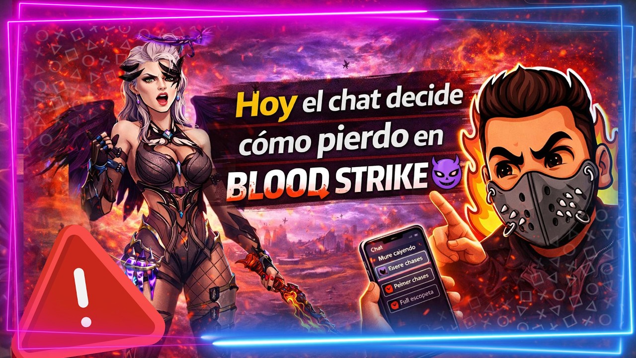 Hoy el chat decide cómo pierdo en Blood Strike 😈