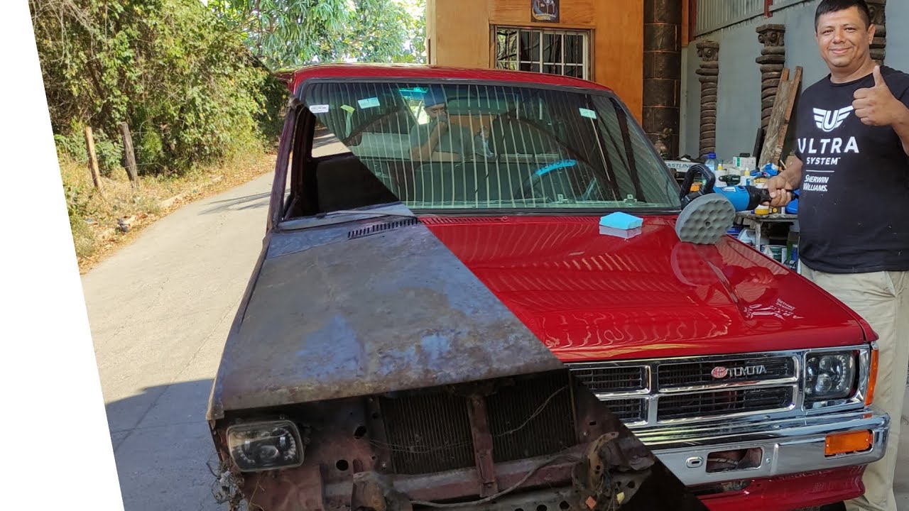 Restauración de #Toyota #22R año 1987