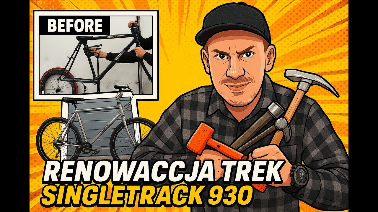 Renowacja starego Treka MTB | Zardzewiały klasyk odzyskuje drugie życie(Restoration  an Old Trek MTB